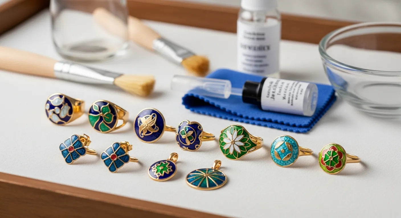 How to Care for Enamel Jewellery?