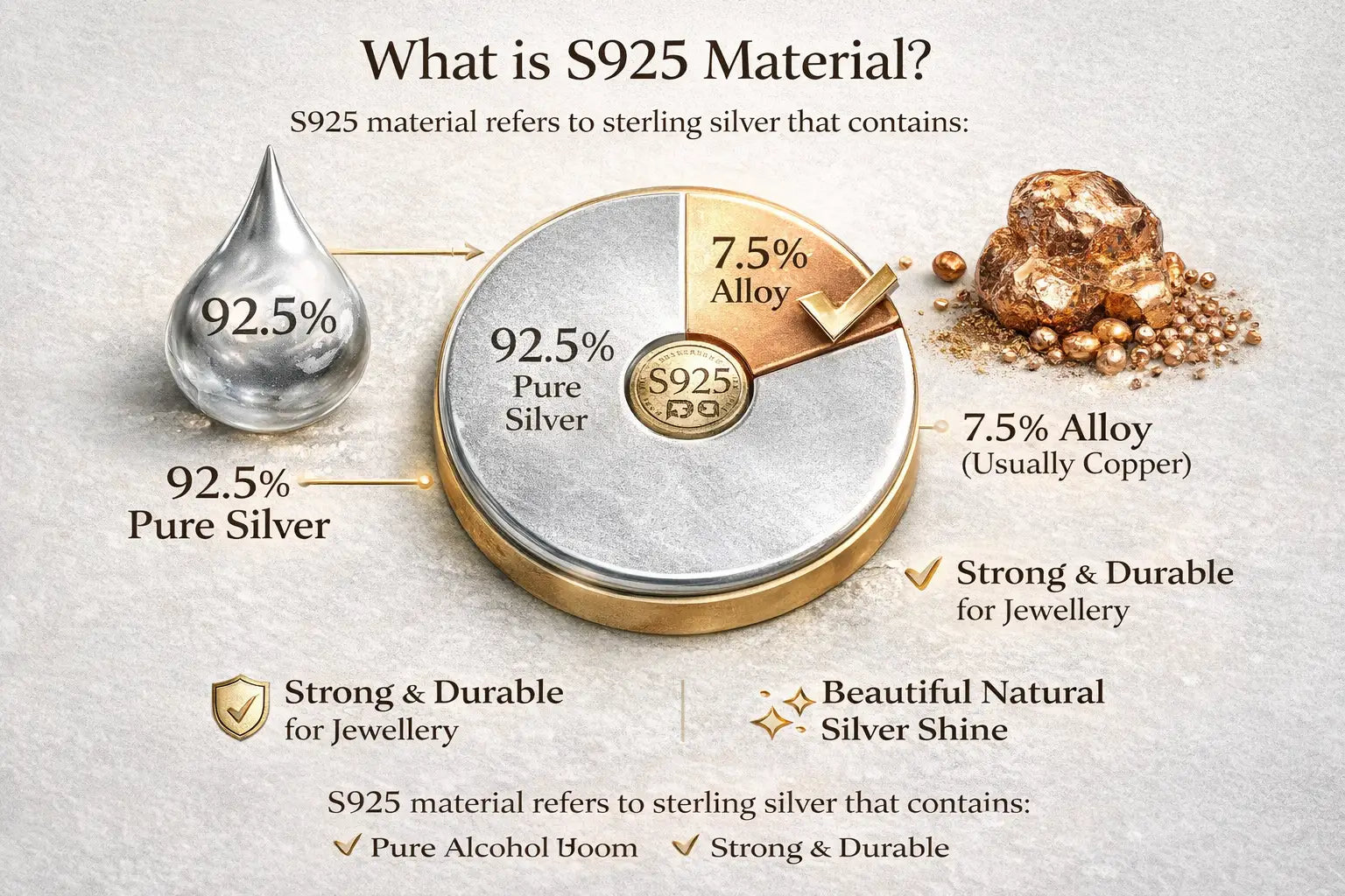 Why S925 Silver Is Trusted in Modern Jewellery?