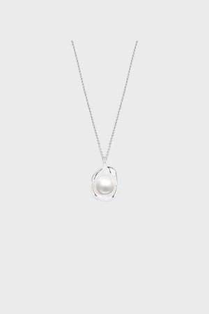 Silver Pearl Necklace – Lustrous | Anais&Aimee