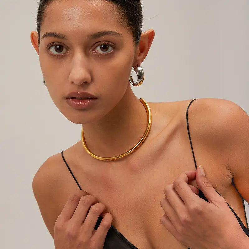 Camden Dome Huggies Earrings