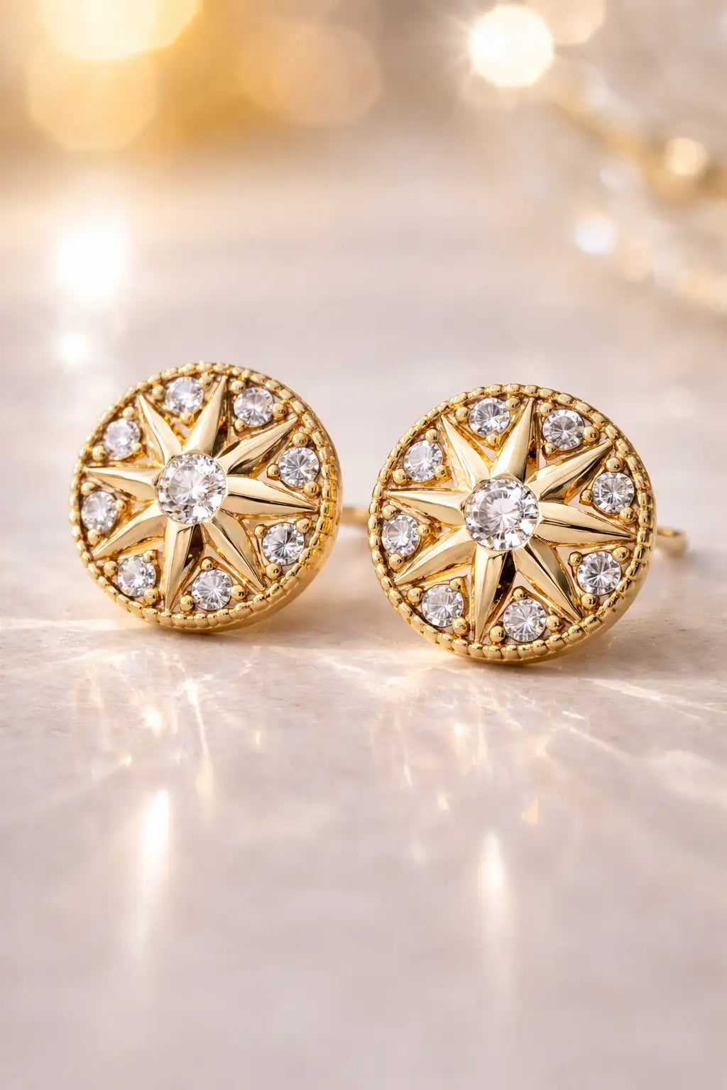 Didcot Gold Earrings_Close_UP
