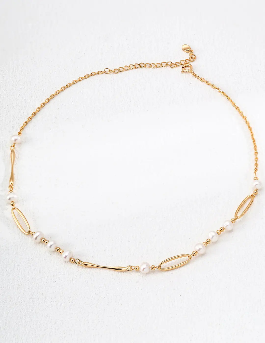 Kingsbury Freshwater Pearl Chain Necklace - Anais&Aimee