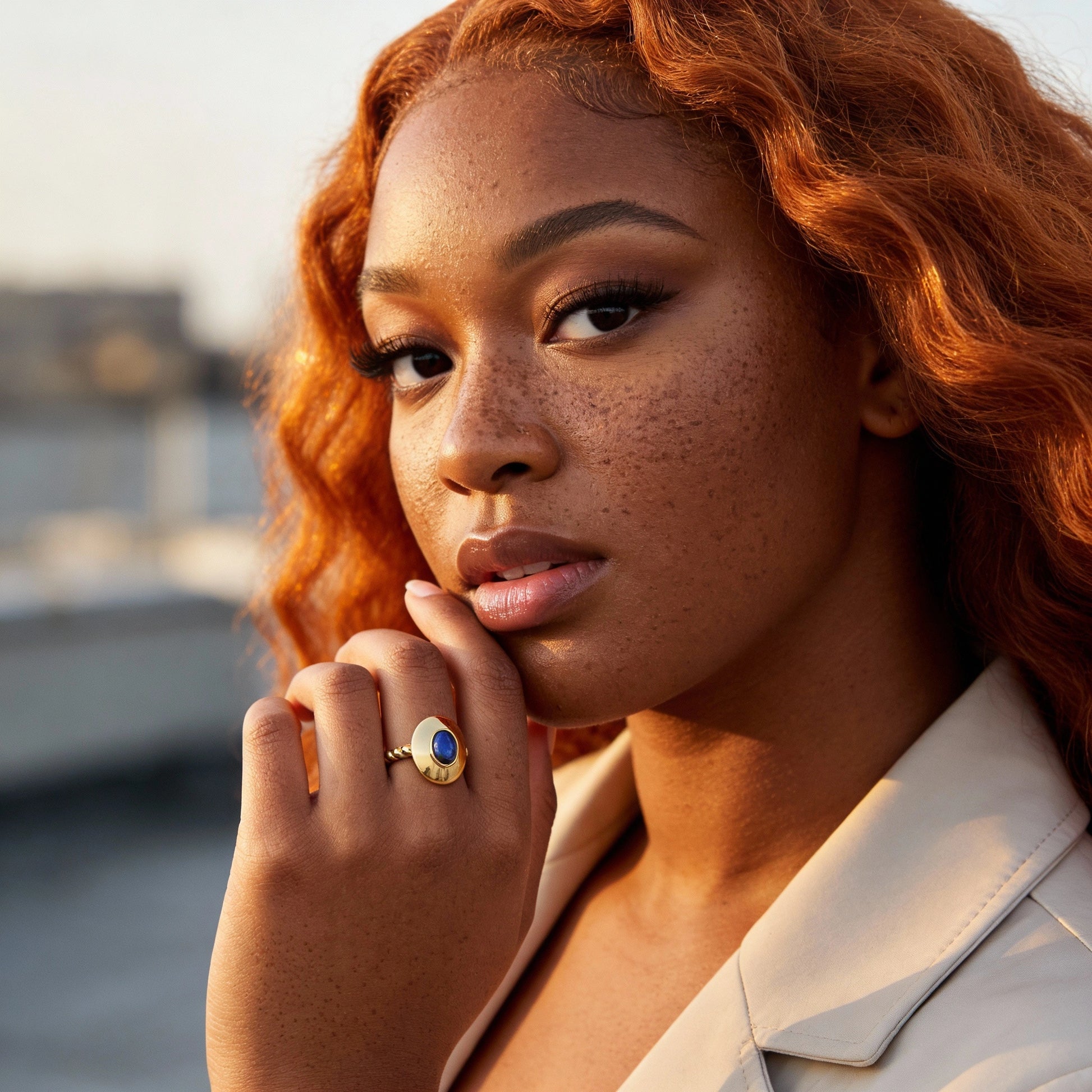 Normanby Lapis Lazuli Gemstone Ring