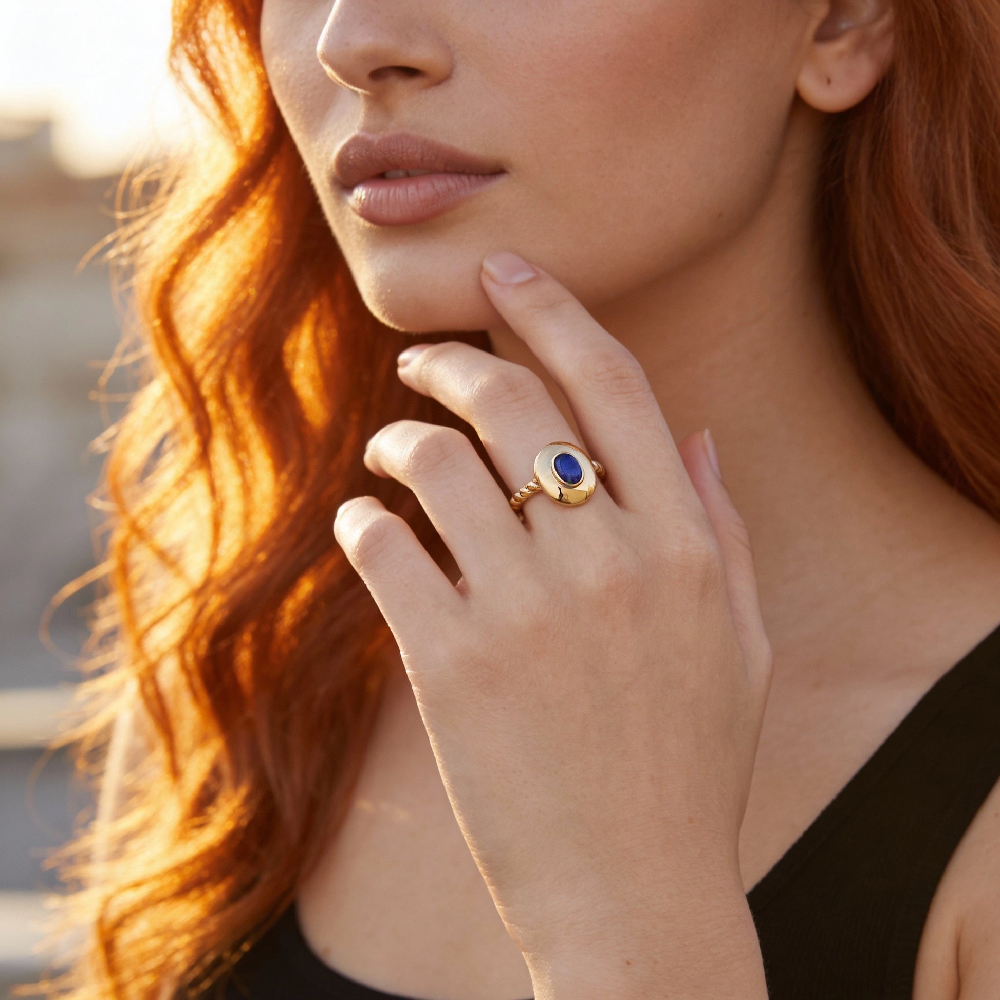 Normanby Lapis Lazuli Gemstone Ring