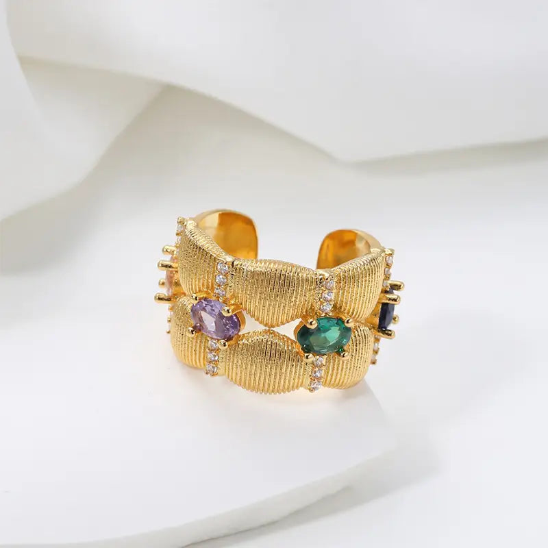 Radiance Gemstone Ring