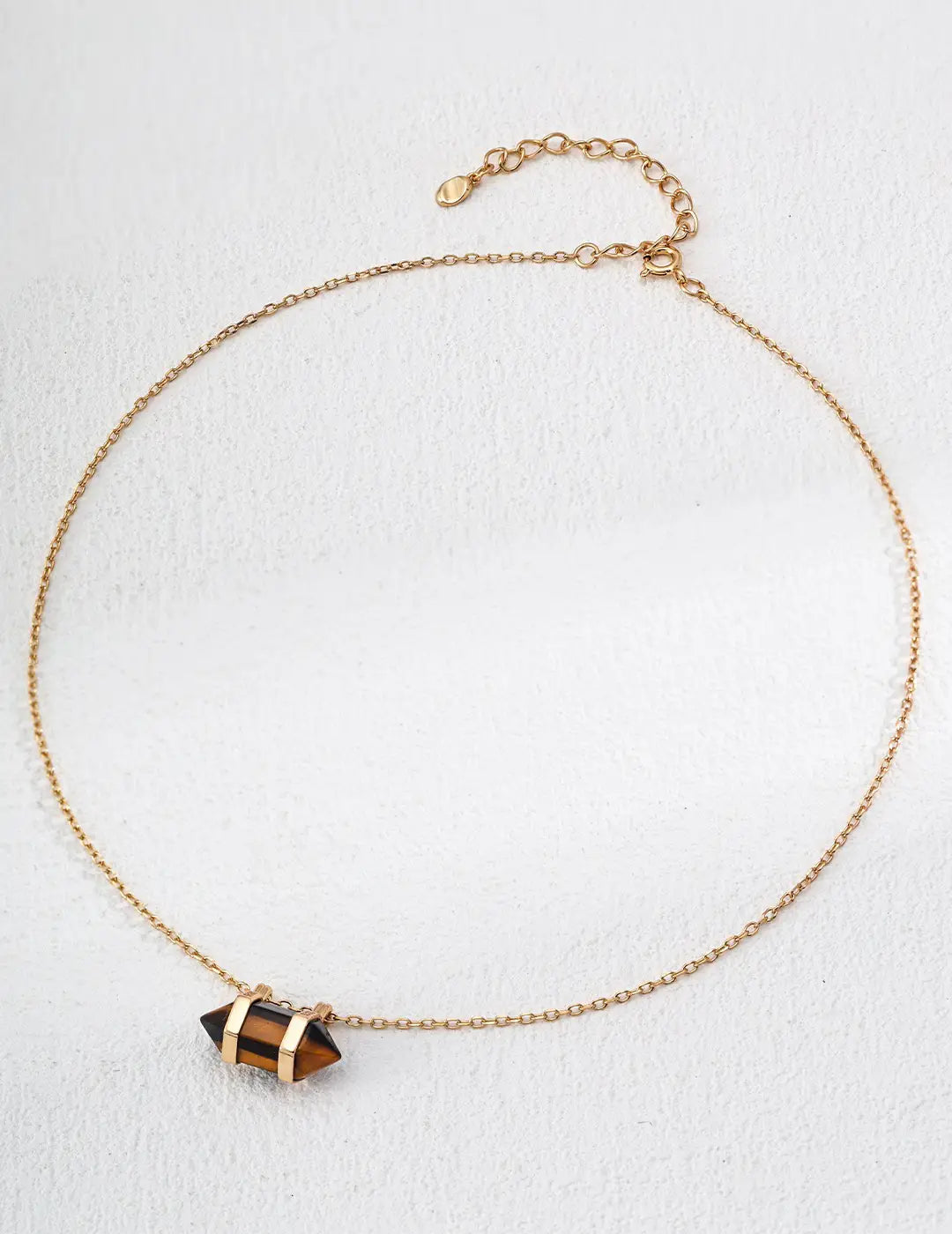 Lucy Tigers Eye Necklace - Anais&Aimee