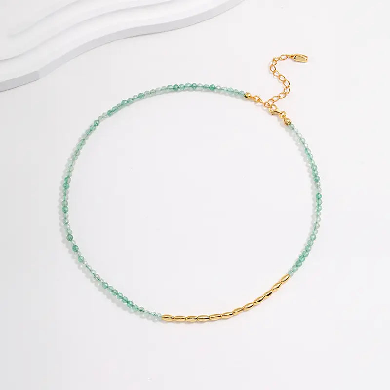 Verdant Green Quartz Necklace – Anais&Aimee