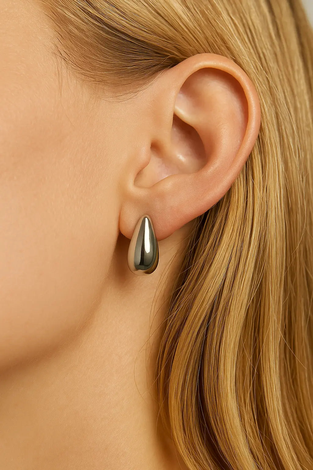 Classic Sterling Silver Dome Earrings - Anais&Aimee